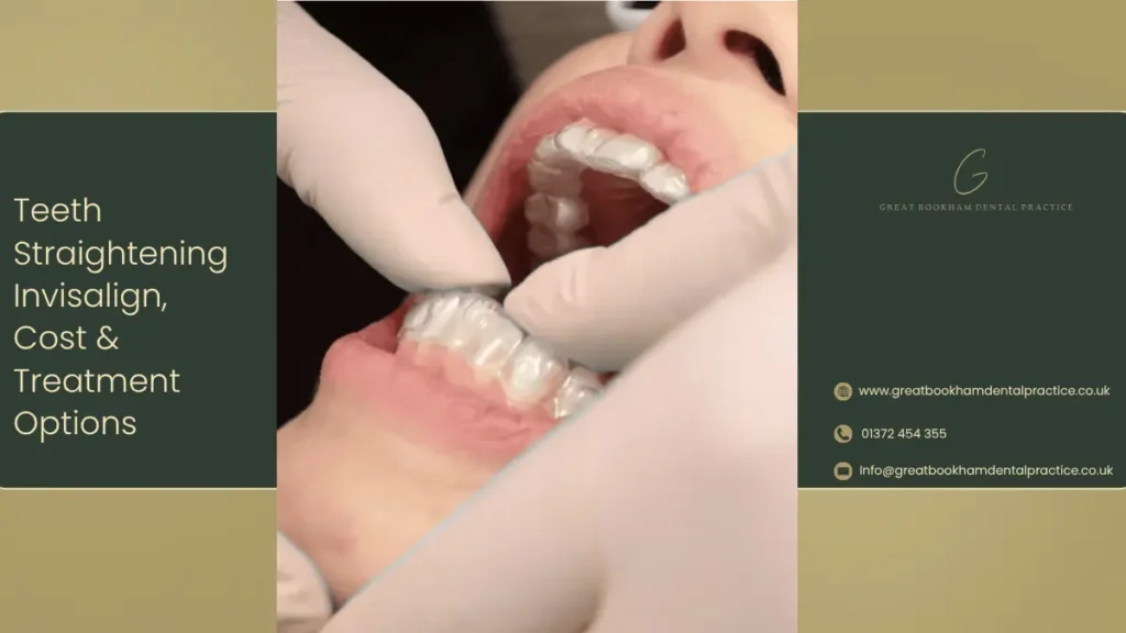 Teeth Straightening in Great Bookham with Invisalign – Cost and Treatment Options at Great Bookham Dental Practice