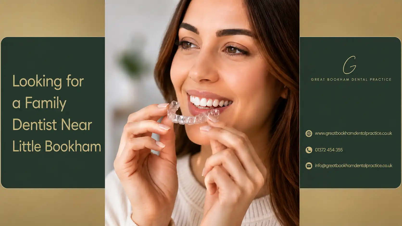 Family dentist near Little Bookham providing trusted dental care for the whole family