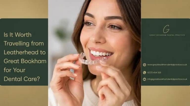 Dental care for patients travelling from Leatherhead to Great Bookham