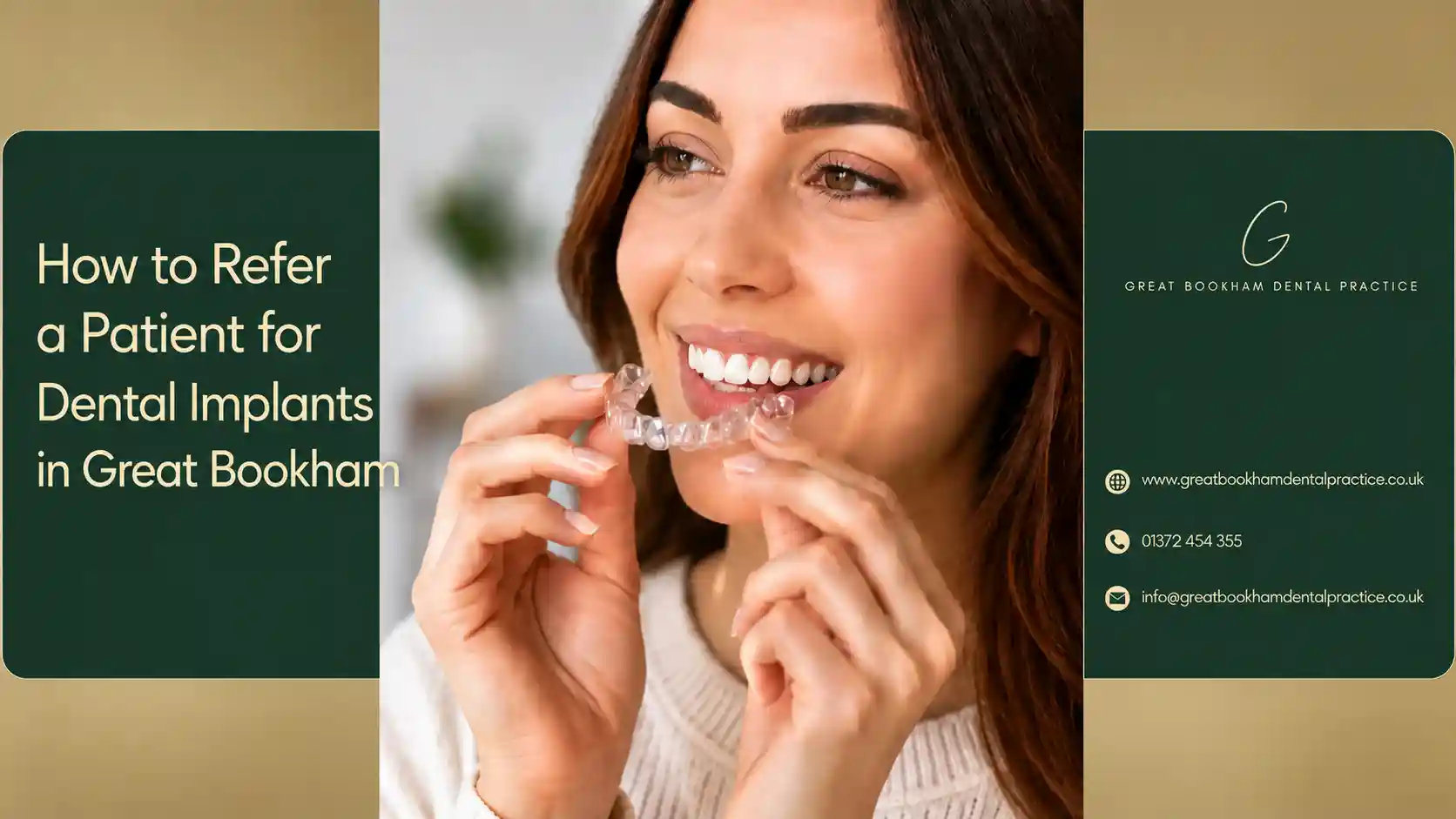 How to refer a patient for dental implants in Great Bookham