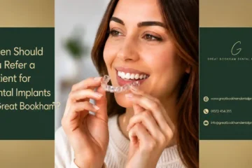 When should you refer a patient for dental implants in Great Bookham